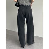 [低身長/高身長サイズ有]メタルストーンバレルレッグデニムパンツ | Re:EDIT | 詳細画像17 