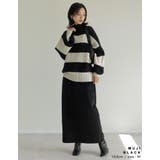 [低身長サイズ有]無地orチェック柄起毛ナロースカート | Re:EDIT | 詳細画像31 