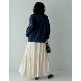 [低身長サイズ有]オパールフリンジティアードスカート | Re:EDIT | 詳細画像7 