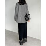 [低身長サイズ有]ラップデザインリブニットスカート | Re:EDIT | 詳細画像11 