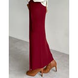 [低身長サイズ有]ラップデザインリブニットスカート | Re:EDIT | 詳細画像21 