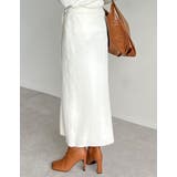 [低身長サイズ有]ラップデザインリブニットスカート | Re:EDIT | 詳細画像28 