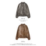 フェイクレザージップブルゾン | Re:EDIT | 詳細画像17