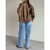 フェイクレザージップブルゾン | Re:EDIT | 詳細画像33