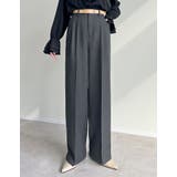 [低身長 高身長サイズ有][入卒式 セレモニー]微起毛ツイルダブルタックルーズパ… | Re:EDIT | 詳細画像3 