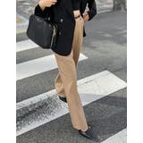 [低身長 高身長サイズ有][入卒式 セレモニー]微起毛ツイルダブルタックルーズパ… | Re:EDIT | 詳細画像26 