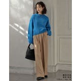 [低身長 高身長サイズ有][入卒式 セレモニー]微起毛ツイルダブルタックルーズパ… | Re:EDIT | 詳細画像32 