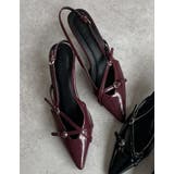 [大きいサイズ有]細ベルトポインテッドトゥミュール | Re:EDIT | 詳細画像17 