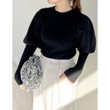 パフスリーブニットトップス | Re:EDIT | 詳細画像4 