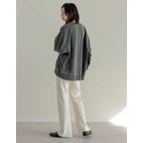 スムースダンボールステッチプルオーバー | Re:EDIT | 詳細画像11