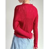 シアースラブリブニットカーディガン | Re:EDIT | 詳細画像14