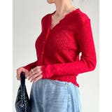 シアースラブリブニットカーディガン | Re:EDIT | 詳細画像4