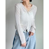 シアースラブリブニットカーディガン | Re:EDIT | 詳細画像5