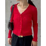 シアースラブリブニットカーディガン | Re:EDIT | 詳細画像30