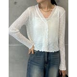 シアースラブリブニットカーディガン | Re:EDIT | 詳細画像40