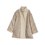 マルチウェイフェイクウールポンチョ風金ボタンミドルコート | Re:EDIT | 詳細画像36