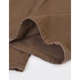 [低身長 高身長サイズ有]選べる無地orレオパードカツラギワイドストレートパンツ | Re:EDIT | 詳細画像33 