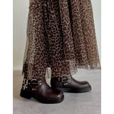 [大きいサイズ有]バックルデザインミドルエンジニアブーツ | Re:EDIT | 詳細画像14 