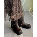 [大きいサイズ有]バックルデザインミドルエンジニアブーツ | Re:EDIT | 詳細画像15 