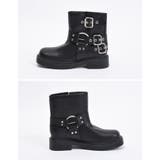 [大きいサイズ有]バックルデザインミドルエンジニアブーツ | Re:EDIT | 詳細画像24 