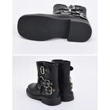 [大きいサイズ有]バックルデザインミドルエンジニアブーツ | Re:EDIT | 詳細画像25 