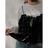 ベロアギャザーリボンキャミビスチェ | Re:EDIT | 詳細画像14 