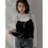 ベロアギャザーリボンキャミビスチェ | Re:EDIT | 詳細画像21 