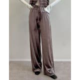 [低身長サイズ有]無地orストーンベロアドロストルーズパンツ | Re:EDIT | 詳細画像6 