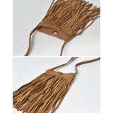 フェイクスウェードフリンジポシェット | Re:EDIT | 詳細画像21