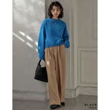 ポーチ付きイントレチャートワンハンドルバッグ | Re:EDIT | 詳細画像12