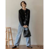 ポーチ付きイントレチャートワンハンドルバッグ | Re:EDIT | 詳細画像5