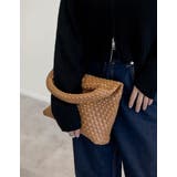 ポーチ付きイントレチャートワンハンドルバッグ | Re:EDIT | 詳細画像24