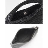 ポーチ付きイントレチャートワンハンドルバッグ | Re:EDIT | 詳細画像31