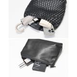 ポーチ付きイントレチャートワンハンドルバッグ | Re:EDIT | 詳細画像33