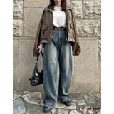 ベルト付きワンハンドルバッグ | Re:EDIT | 詳細画像9