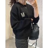 ビジューエンブレムニットトップス | Re:EDIT | 詳細画像34 