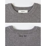 ビジューエンブレムニットトップス | Re:EDIT | 詳細画像36 