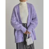 MIXカラーシャギーニットカーディガン | Re:EDIT | 詳細画像15