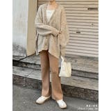 MIXカラーシャギーニットカーディガン | Re:EDIT | 詳細画像5