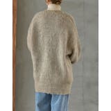 MIXカラーシャギーニットカーディガン | Re:EDIT | 詳細画像8