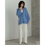 MIXカラーシャギーニットカーディガン | Re:EDIT | 詳細画像10