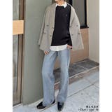 ワンポイント刺繍ケーブルニットトップス | Re:EDIT | 詳細画像27