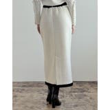 ツイードライクバイカラースカート | Re:EDIT | 詳細画像13