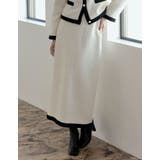 ツイードライクバイカラースカート | Re:EDIT | 詳細画像14