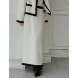 ツイードライクバイカラースカート | Re:EDIT | 詳細画像2