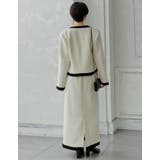 ツイードライクバイカラースカート | Re:EDIT | 詳細画像8