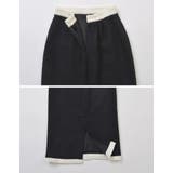 ツイードライクバイカラースカート | Re:EDIT | 詳細画像28