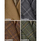 ウール混チェックor無地ミドルコート | Re:EDIT | 詳細画像19