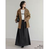 ウール混チェックor無地ミドルコート | Re:EDIT | 詳細画像11