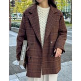 ウール混チェックor無地ミドルコート | Re:EDIT | 詳細画像15